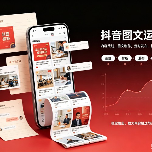 库车抖音图文代运营服务
